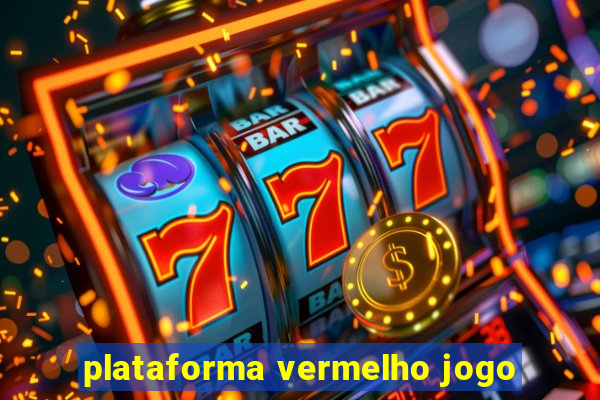 plataforma vermelho jogo